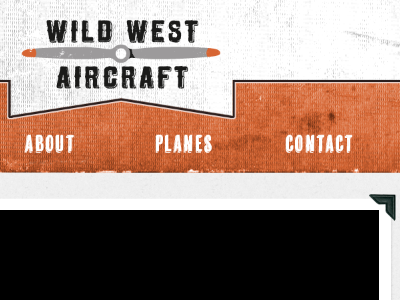 Wild West Header header logo navigation web