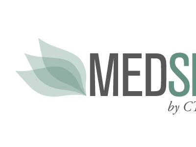 MEDspa Logo branding green identity logo spa