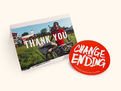 Thank You Card & Sticker