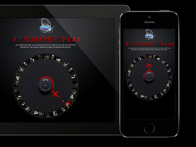 Durex - 50 games to play campaign design advertising art direction design digital design landing page ui ux