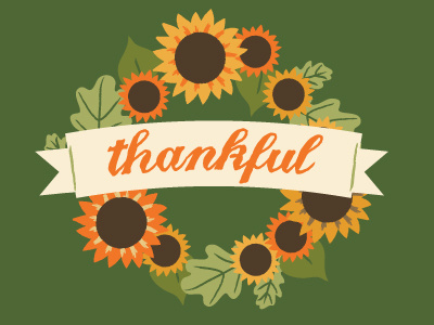 thankful digital illustration fabric fall floral flowers harvest illustration product design textile texture typography vector