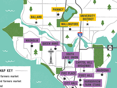 Seattle market map