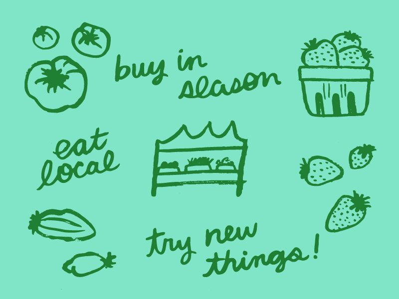 Chickpea Magazine lettering & spot Illustrations vegan plantbased editorial lettering hand lettering ink illustration handmade fruits veggies food chickpea magazine