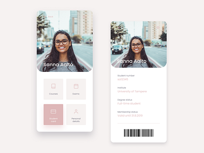 Daily UI Challenge #006 - User Profile 006 dailyui ui design