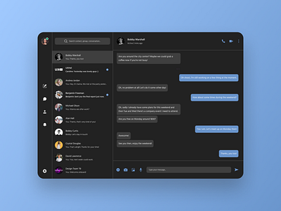 Daily UI Challenge #013 - Direct Message 013 dailyui ui design