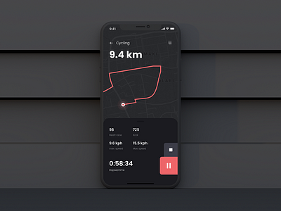 Daily UI Challenge #020 - Location Tracker