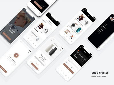 shop master ecommerce app ui ux