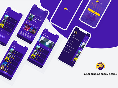 Gaming away store app ui ux