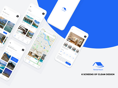 Rental Room on hotel app ui ux design app app design app ui design app uiux apps branding design graphic design illustration ios ui kit logodesign ui ui ux user experience user interface ux web developer website design website developer