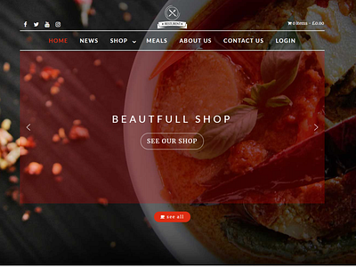 Restaurant website