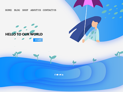 landing page