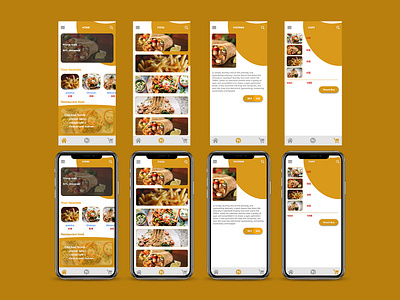 Restaurant mobile app ui-ux