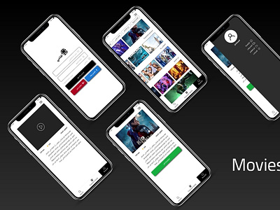 Movies app ui ux