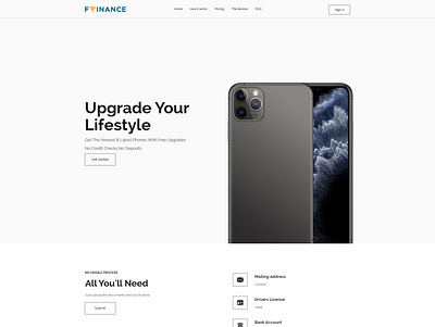 fyinance website ui ux adobe xd branding design design app designer designs graphic graphic design illustration photoshop ui ui ux user experience user interface ux web desgin web designer web developer website design website developer