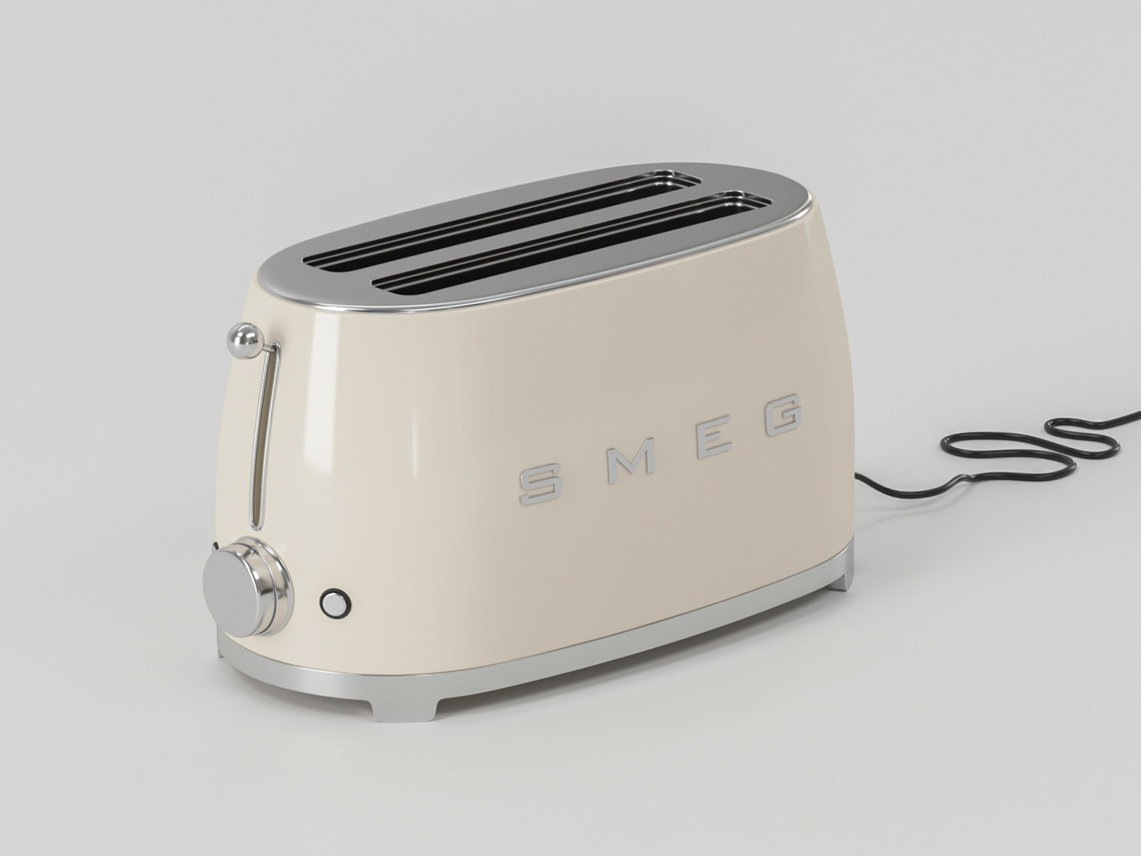 Smeg Toaster 3D Model.
