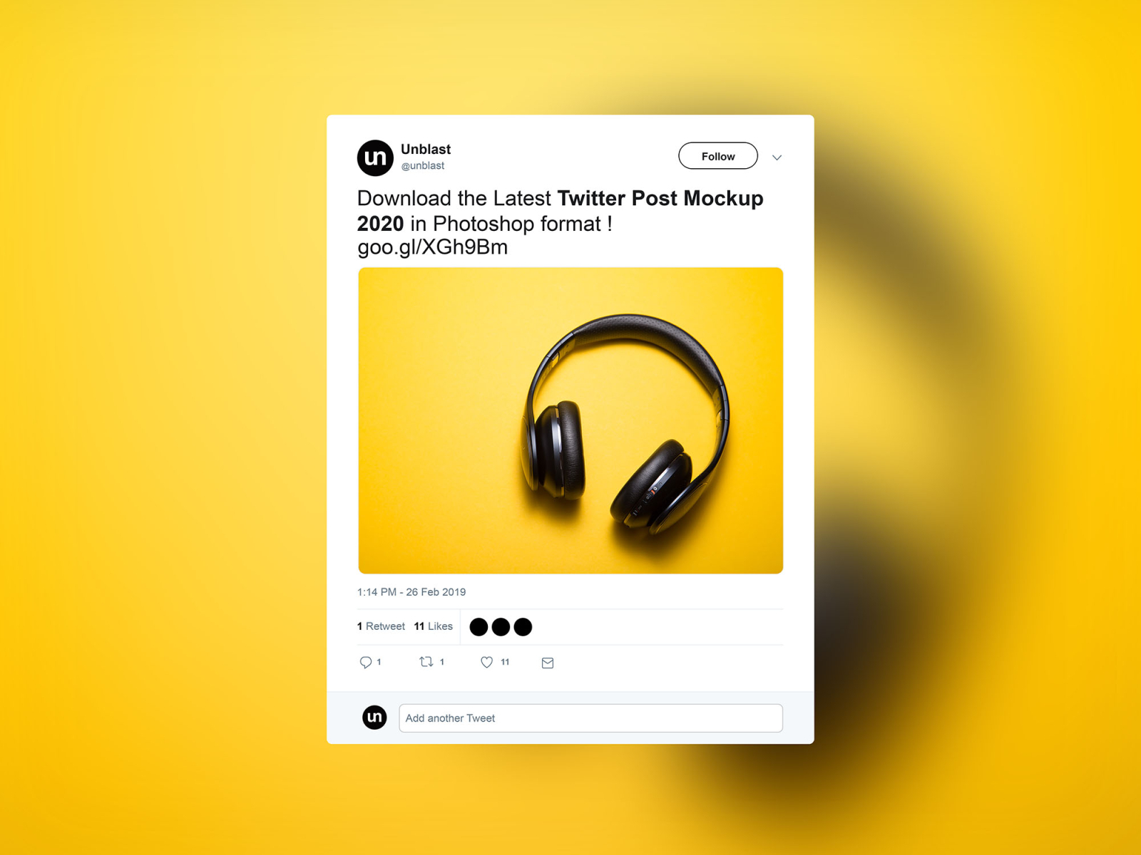 Twitter Post Mockup 2020 by Unblast on Dribbble