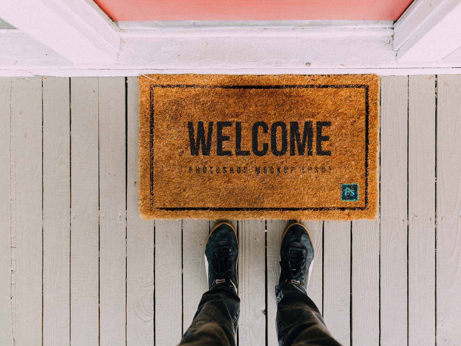 Doormat Mockup by Unblast on Dribbble