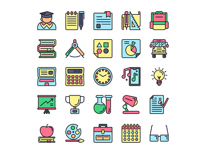 academics icon vector