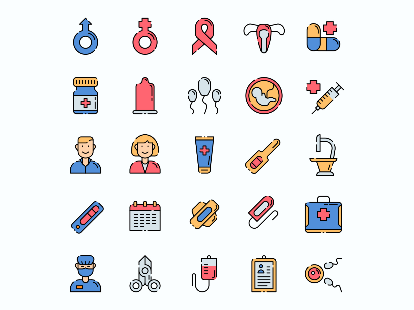 Sexual Health Icon Set By Unblast On Dribbble 0618