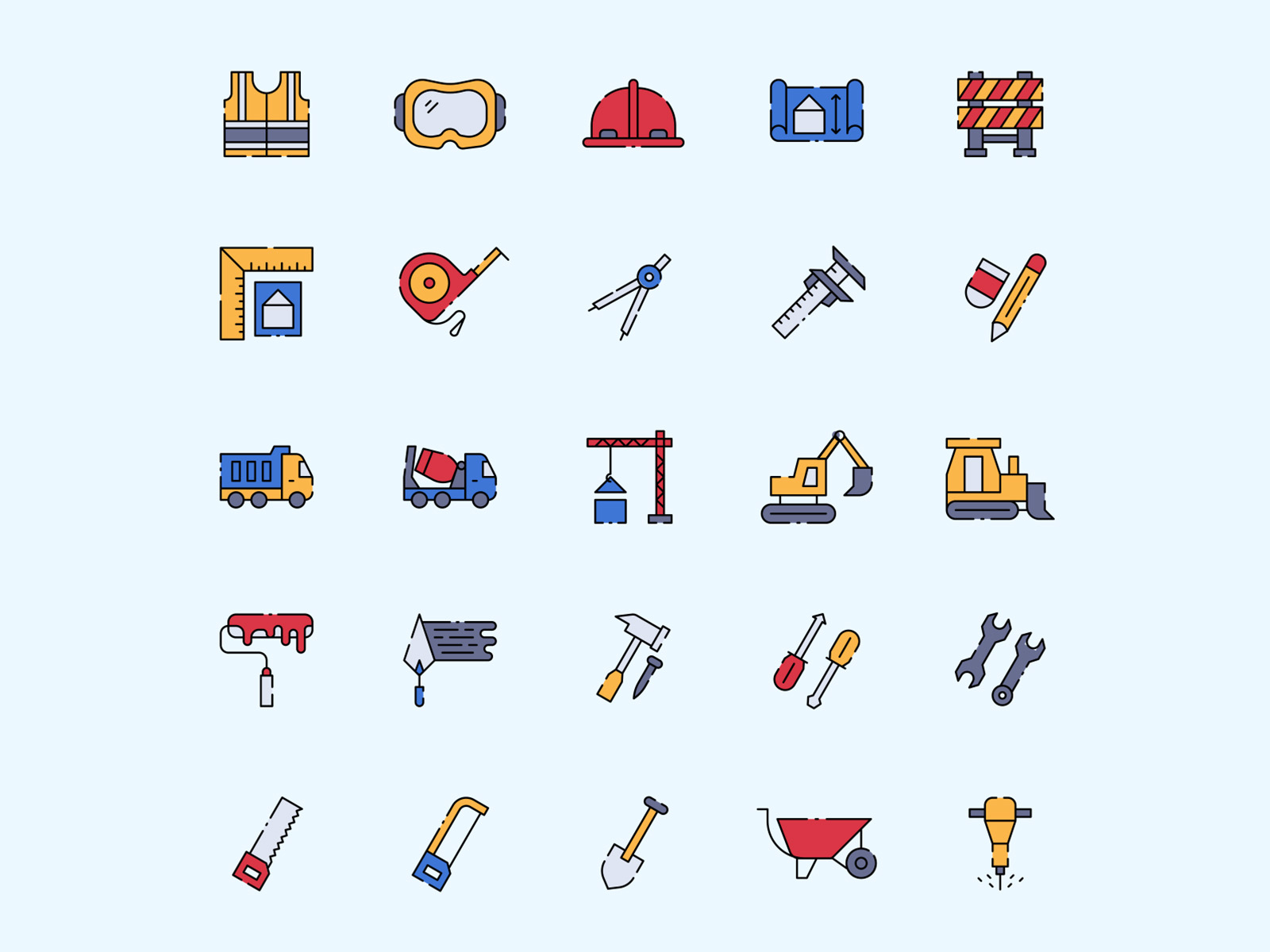 Architecture Icon Set by Unblast on Dribbble
