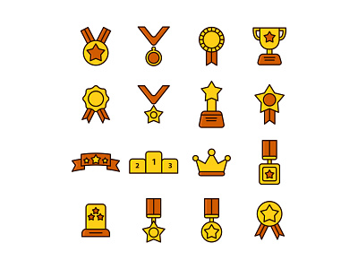 Award Icons Set