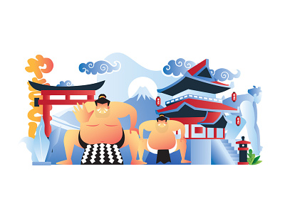 Sumo illustration cartoon cartooning character character design freebie illustration illustrator sumo sumo illustration vector vector design vector download vector illustration