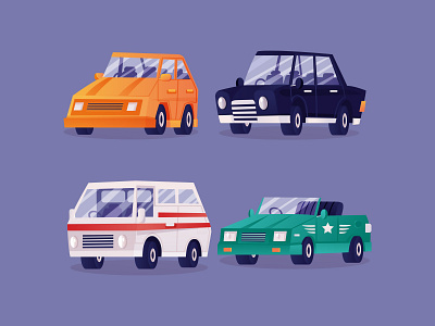 Fun Vehicle Illustrations