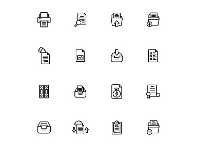 Document Icons Set