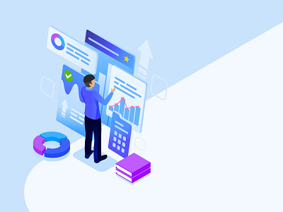 Data Analytic Process Illustration cartoon cartooning data analytic process design free illustration freebie illustration illustration download illustrator vector vector design vector download vector illustration