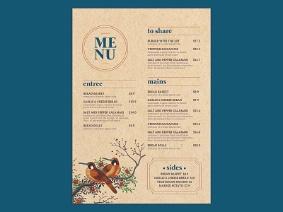 Restaurant Menu Template design free download free menu free template freebie illustration illustrator menu menu design menu template restaurant restaurant menu vector vector design vector download