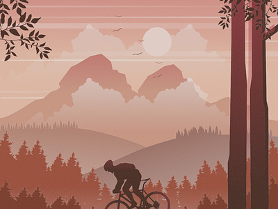 Biker Vector Illustration