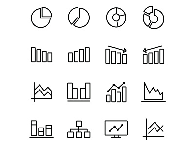 Free Diagram Icons Set