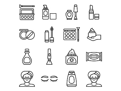 Free Woman & Beauty Icons Set beauty beauty icons cartooning design free beauty icon free icons free vector freebie icons download icons set illustration illustrator logo ui vector vector design vector download vector icons woman icon
