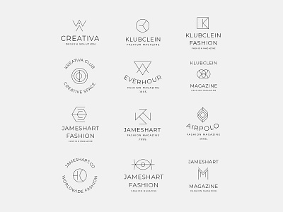 Free Minimal Geometric Badges