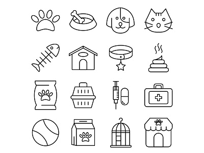 Free Pets Icons Set