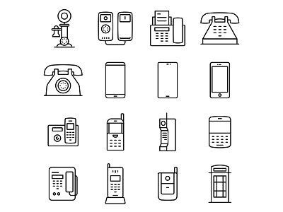 Free Phone Icons Set