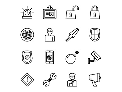 Free Security Icons Set 03 design freebie icons download security ion security vector vector vector download vector icon