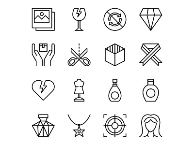 Free Objects Icon Set beauty icon fashion icon free download free icon freebie icon download icon set illustrator perfume vector design vector download