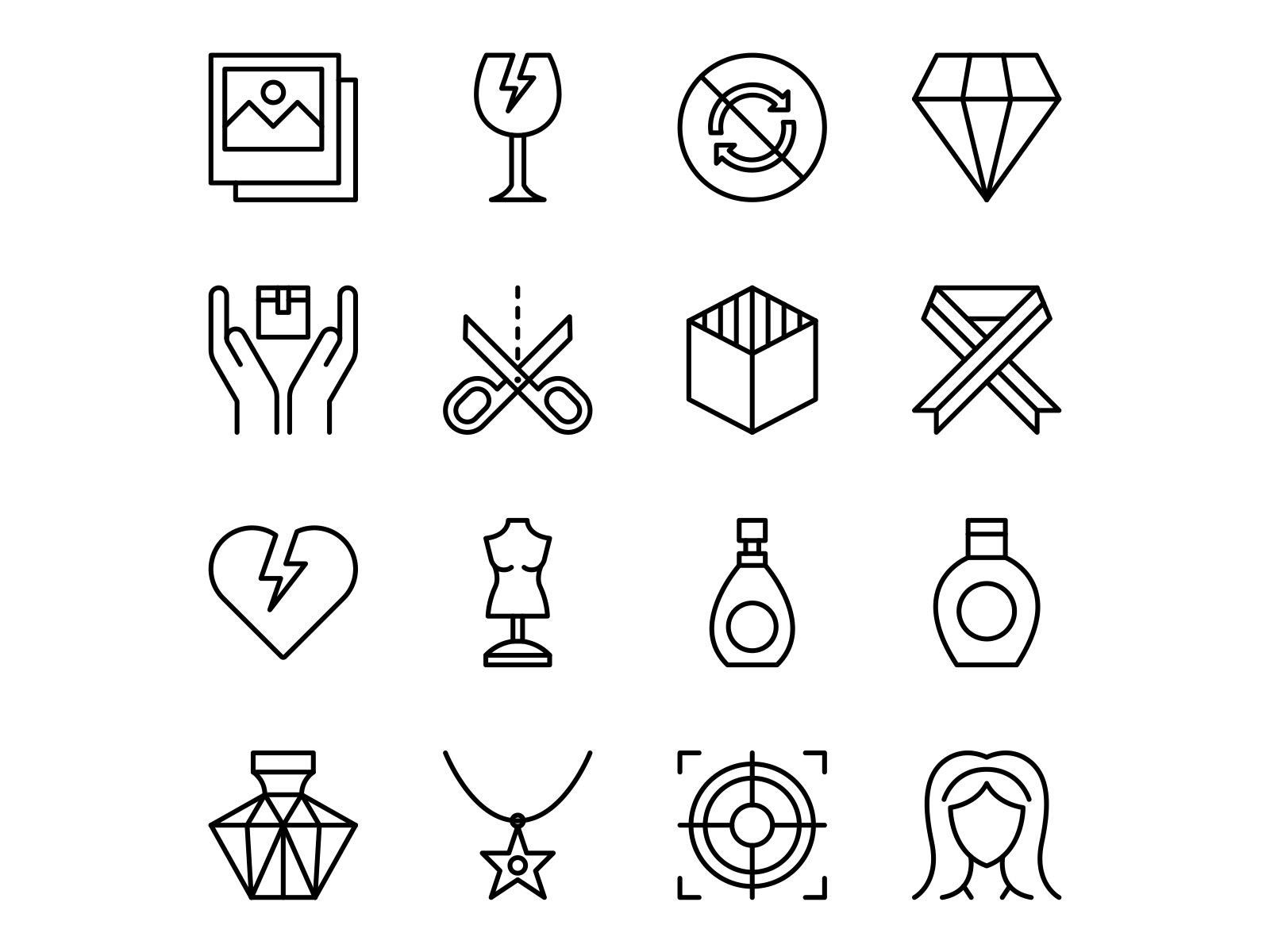 Free Objects Icon Set by Unblast on Dribbble