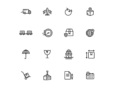Free Shipping Icons Set free download free icon free vector freebie icon download illustration illustrator shippin icon shipping shipping vector vector vector design vector download
