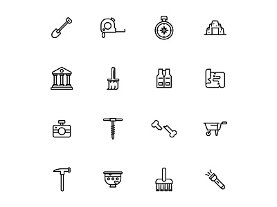 Free Archeology Icon Set archeology archeology icon archeology vector free download free icon free vector freebie illustrator vector vector design vector download vector icon