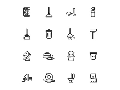 Free Cleaning Icon Set