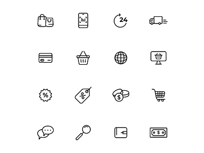 Free E-Commerce Icons