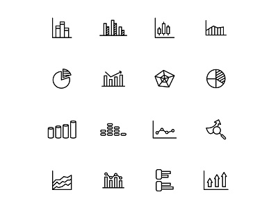 Free Graph and Diagram Icons