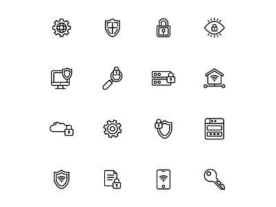 Free Internet Security Icons design free download free icons free vector freebie graphic design icon set icons download illustrator internet security internet security icon internet security vector vector vector design vector download vector icon