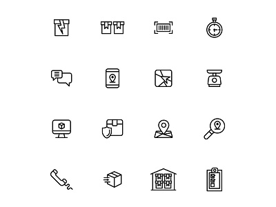 Free Logistic Icons