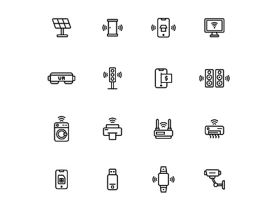 Free Smart Technology Icons design free icon free vector freebie icon set illustrator smart technology smart technology icon smart technology vector vector vector design vector download vector icon