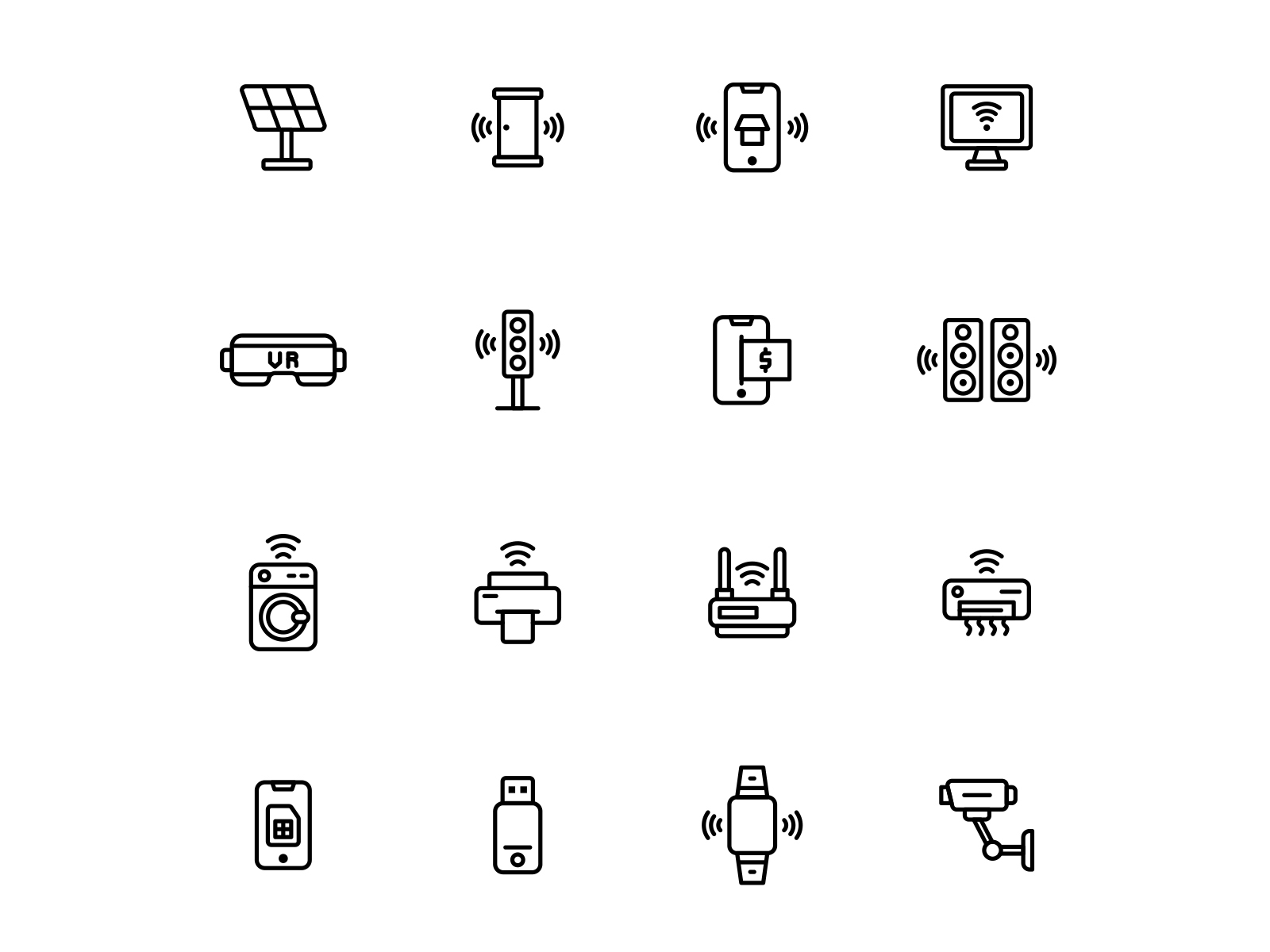 Free Smart Technology Icons by Unblast on Dribbble