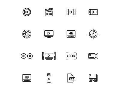 Free Video Icons