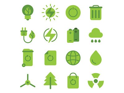 Free Green Energy Icons 02